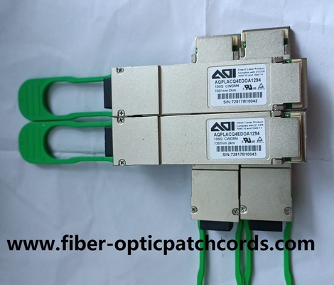 SMF QSFP+ Transceiver Module AOI AQPLACQ4ED0A 1294 100G CWDM4 1301nm 2KM