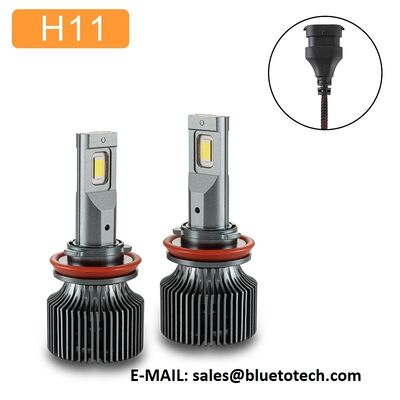 Car LED Headlight Bulb 7300LM Stable Power 65W IP68 Led Headlight Bulb H11