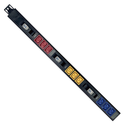 Alumínio liga 3 Fase 415V 32A 9 Port C19 Mineração PDU Para aplicações pesadas