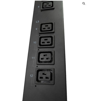 Mineração PDU controle remoto inteligente IPDU 80A 12 porta C19