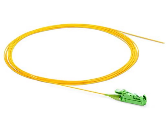 Fibra Óptica E2000/APC Pigtail 900μm Simplex de Modo Único E2000/APC Fibra Óptica Pigtail 0,9mm SM SX
