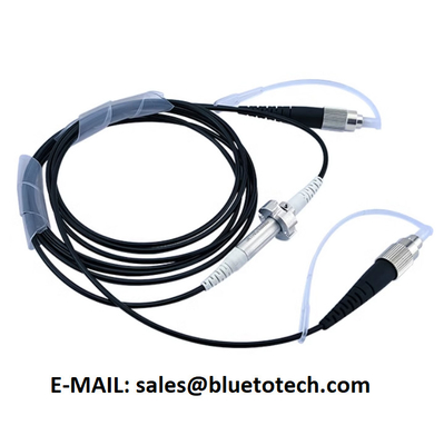 Fibra óptica articulações rotativas Fibra óptica Splip Ring rotativo 1Fibra FC conector Modelo único longa vida Cabos pretos
