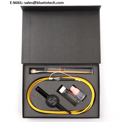 Dispositivo de alinhamento de fibra nua de 80 μm 80 μm Pigtail multiuso 80 μm Conector de fibra nua 1 segundo de ligação