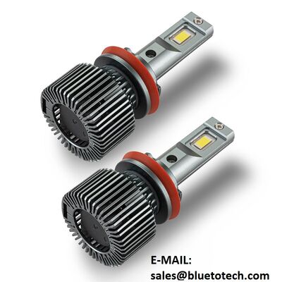 Lâmpada de farol LED para carro 7300LM Potência estável 65W IP68 Lâmpada de farol LED H11